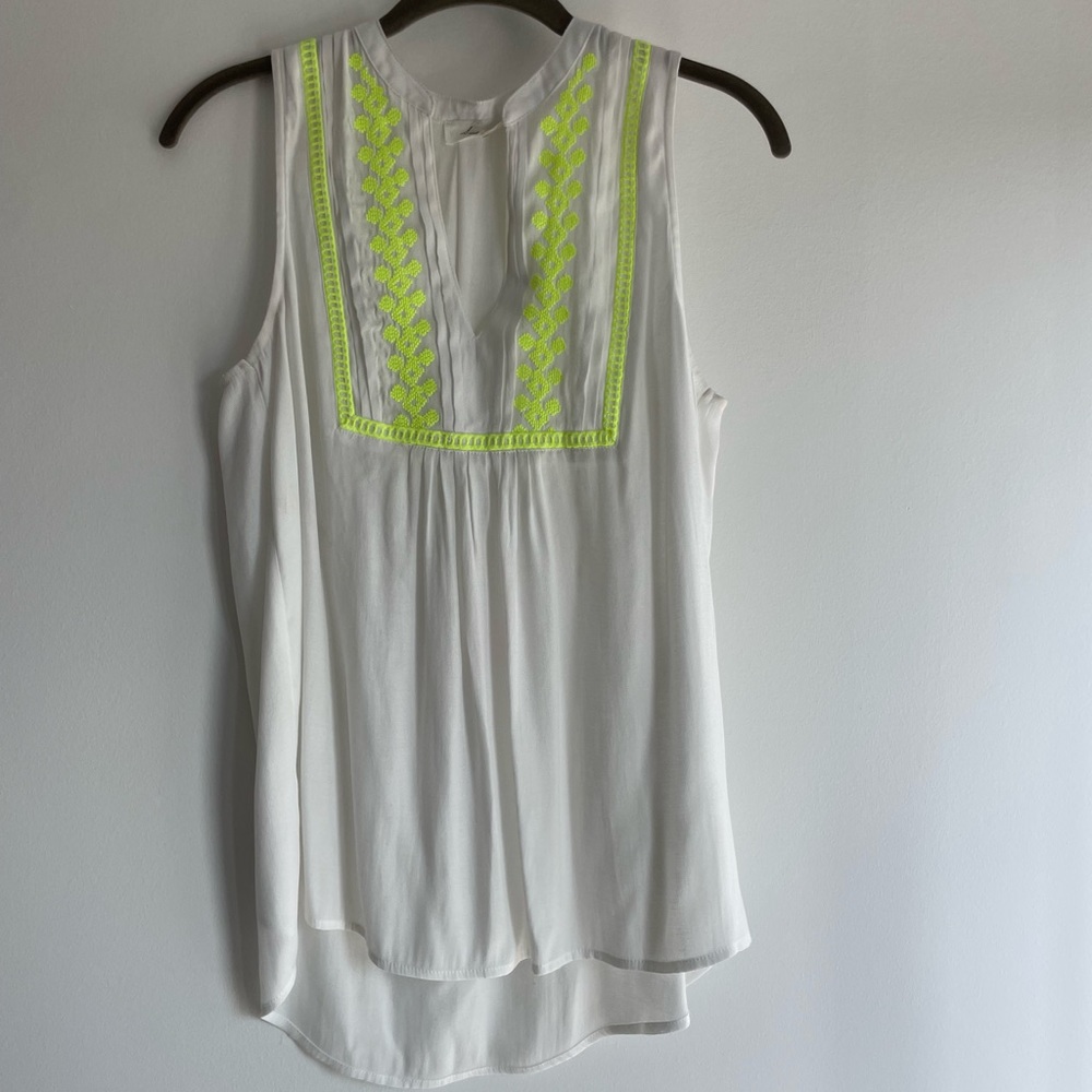 Sugarlips Embroidered Neon Tank, size: M